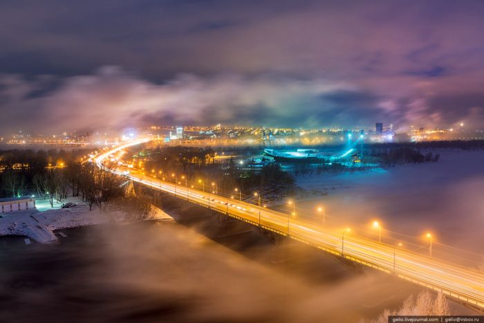 Фотографии из зимнего Красноярска (47 фото)