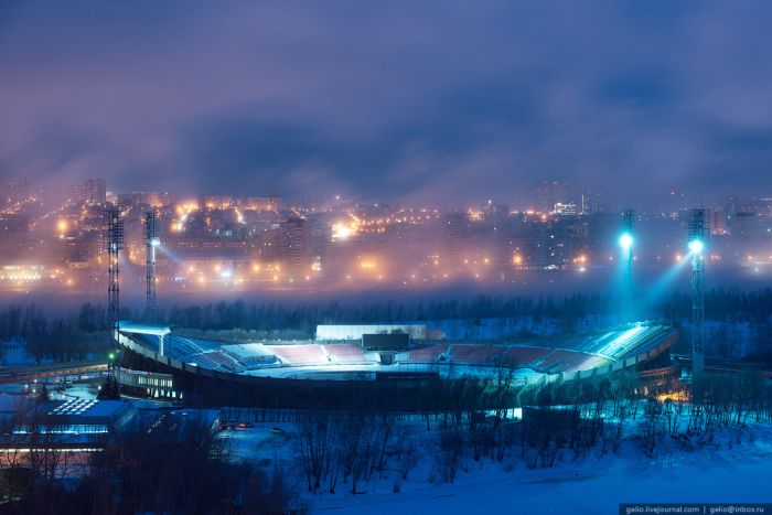 Фотографии из зимнего Красноярска (47 фото)