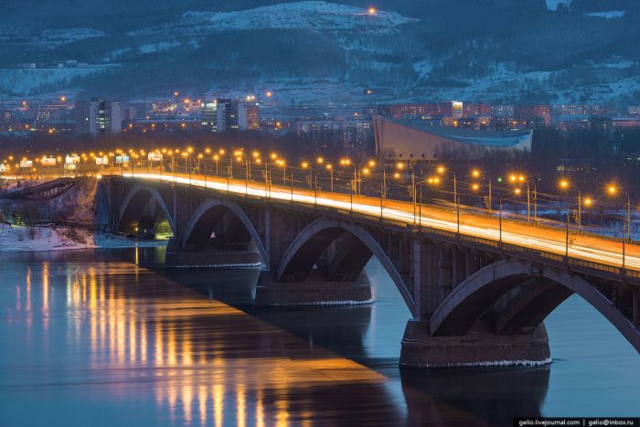 Фотографии из зимнего Красноярска (47 фото)
