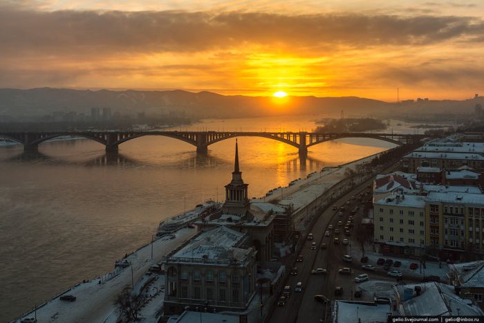 Фотографии из зимнего Красноярска (47 фото)
