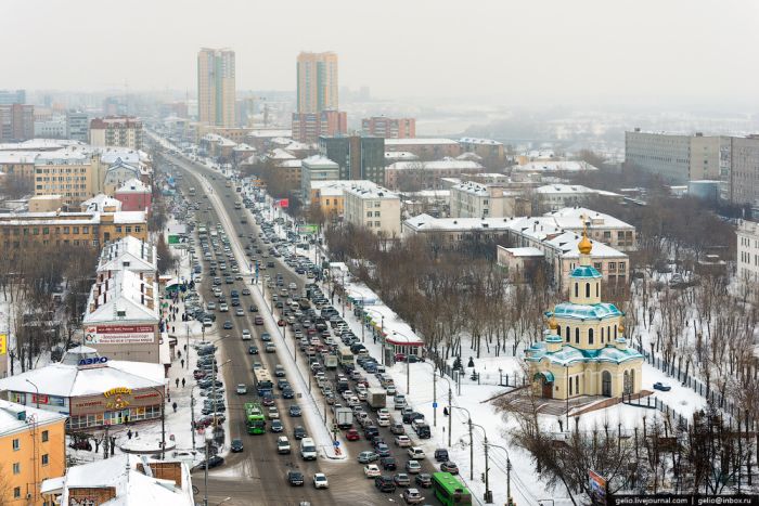 Фотографии из зимнего Красноярска (47 фото)