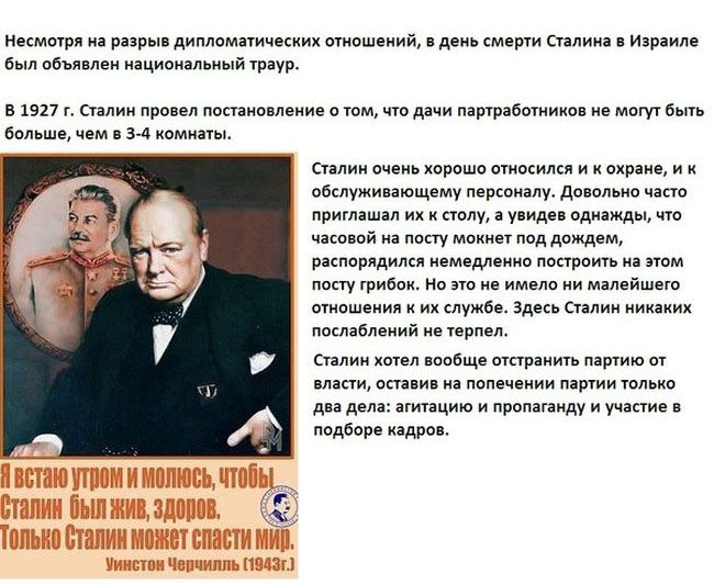 Интересные факты о Сталине (13 фото)