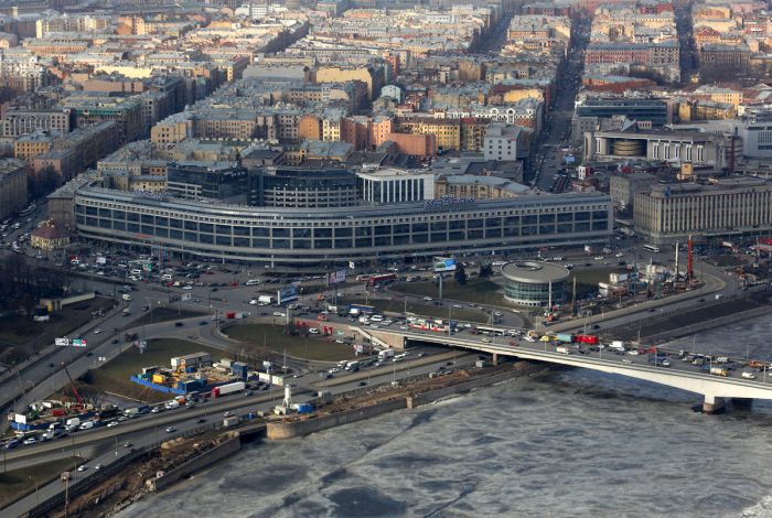 Весенний Санкт-Петербург с высоты птичьего полета (48 фото)