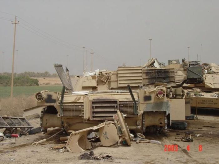 Основные минусы высокотехнологичного американского танка "Абрамс" (32 фото)