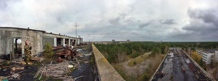 Секретный объект: "Завод Юпитер" на окраине Припяти (40 фото)