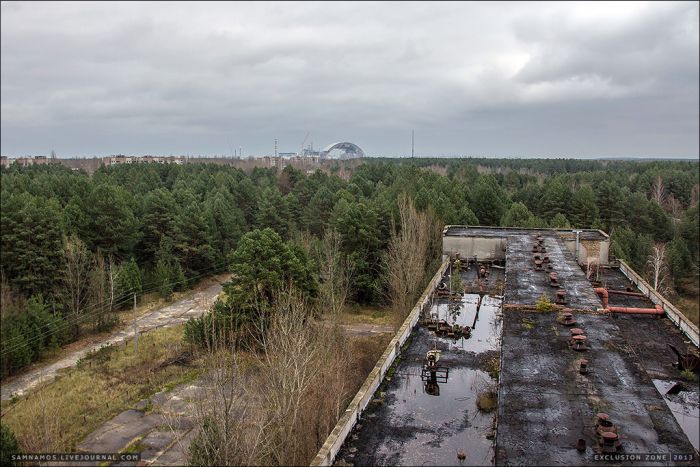 Секретный объект: "Завод Юпитер" на окраине Припяти (40 фото)