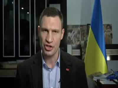 Видеообращение Кличко к жителям Крыма (3.8 мб)