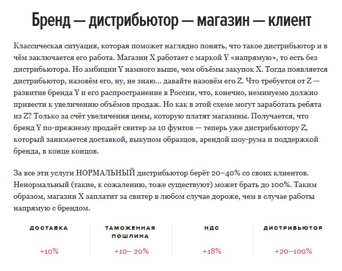 Как формируется стоимость одежды в России (9 фото)