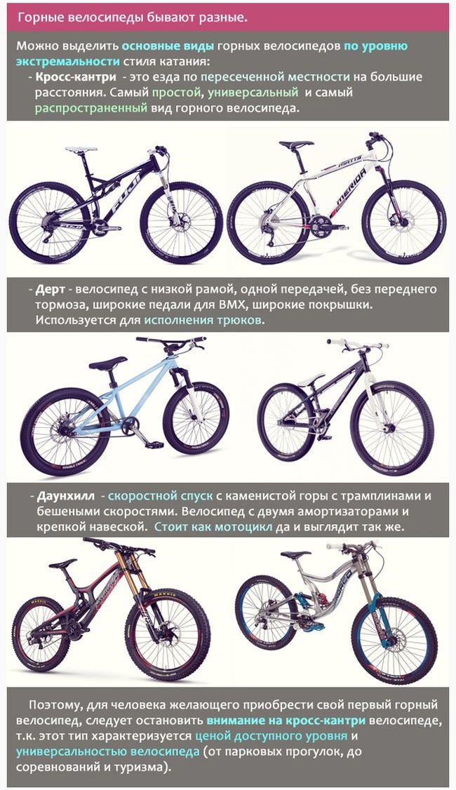 Как правильно выбрать горный велосипед (9 фото)