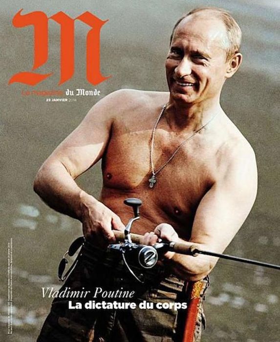 Обложки известных журналов с президентом РФ (28 фото)