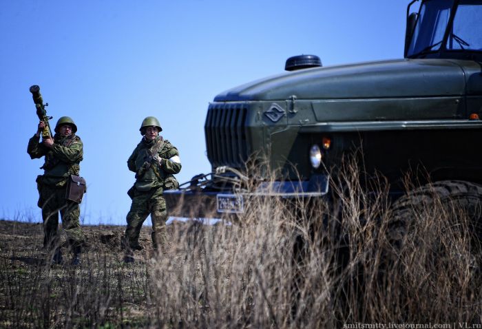 Батальонно - тактическое учение морской пехоты ТОФ в Приморье (29 фото)