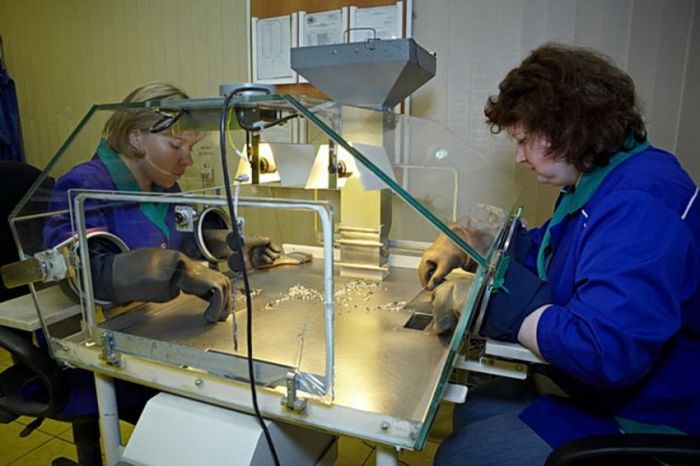 Добыча алмазов в России (20 фото)