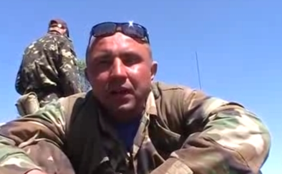 Обращение украинского военного к Яценюку