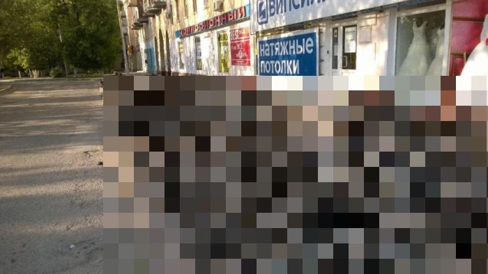 Суровые волгоградские "тротуары для пешеходов" (2 фото)