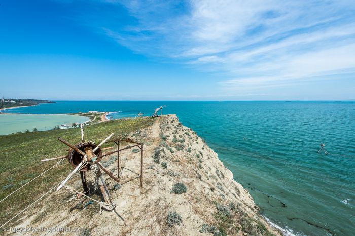 Непростой способ рыбной ловли в Крыму (18 фото)
