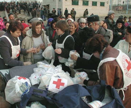 Российский Красный Крест начал сбор средств для беженцев с Украины