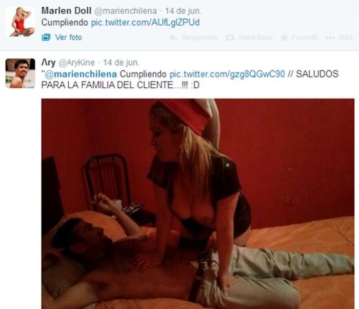 Чилийская порнозвезда обещает провести секс-марафон в случае победы Чили над Испанией