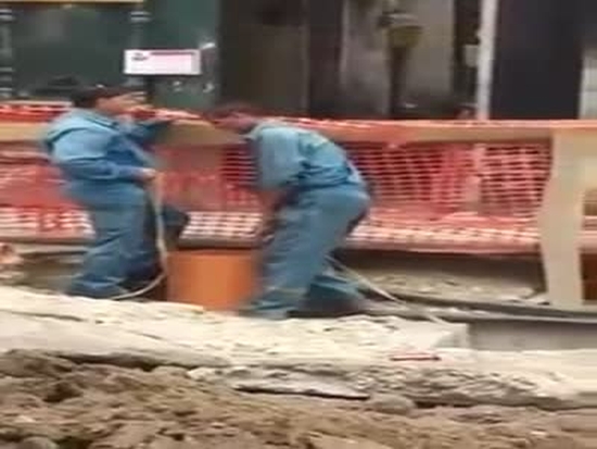 Проверка состояния канализационных труб по-румынски