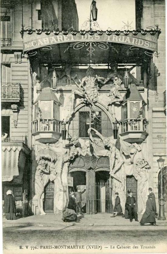 "Адское кабаре" в Париже 1890-х годов (16 фото)