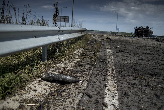Боевые действия в Донецкой и Луганской области (24 фото)