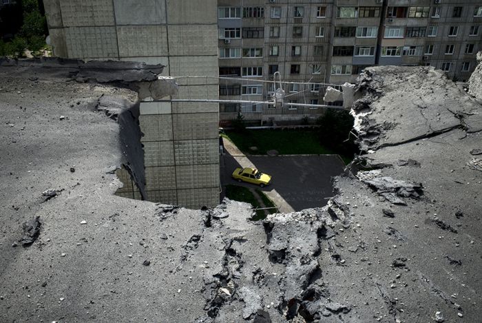 Боевые действия в Донецкой и Луганской области (24 фото)