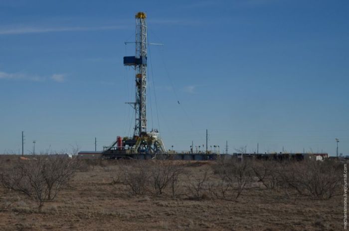 Добыча сланцевой нефти в Техасе (19 фото)
