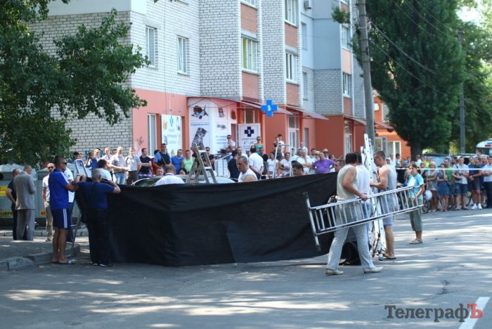 В Кременчуге убит мэр - Олег Бабаев (17 фото + видео)