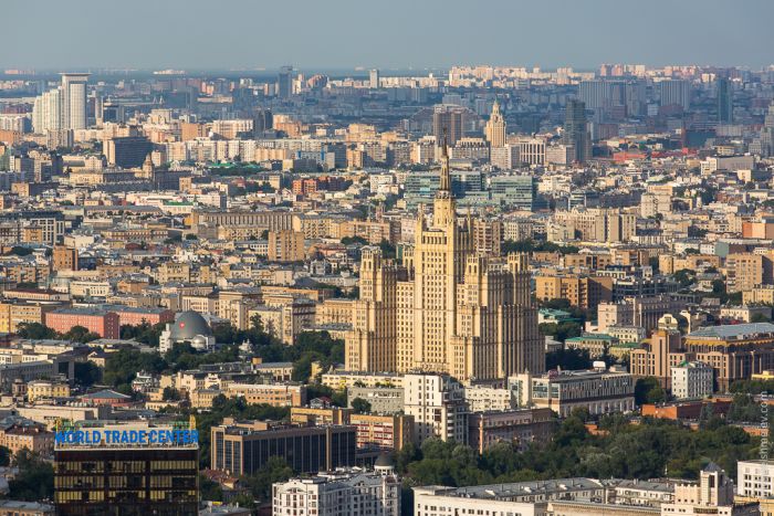 Виды Москвы с башни "Федерация" ММДЦ (16 фото)