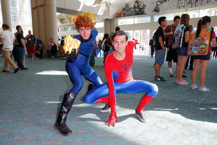 Косплейщики фестиваля Comic Con 2014 (37 фото)