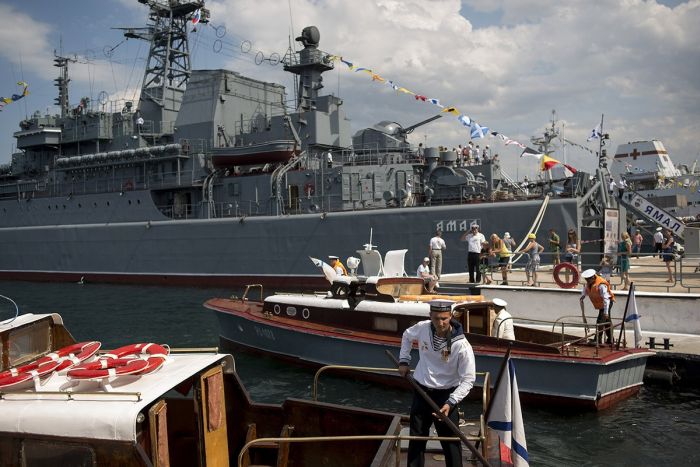 Празднование Дня Военно-Морского Флота в Севастополе (31 фото)
