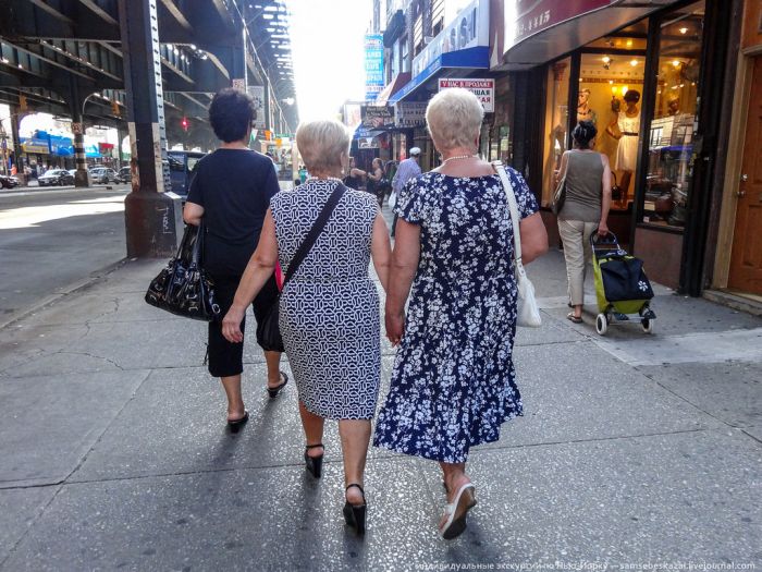 Жители района Брайтон-Бич в Нью-Йорке (53 фото)