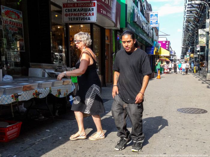 Жители района Брайтон-Бич в Нью-Йорке (53 фото)