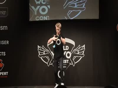 Чемпион мира по йо-йо 2014 показывает свои навыки (14.7 мб)