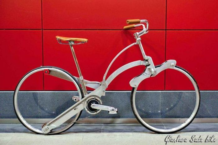 Прототип складного велосипеда будущего (21 фото)