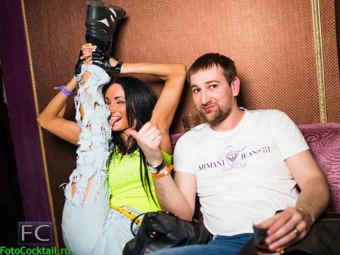 Гламурные посетители российских ночных клубов (30 фото)