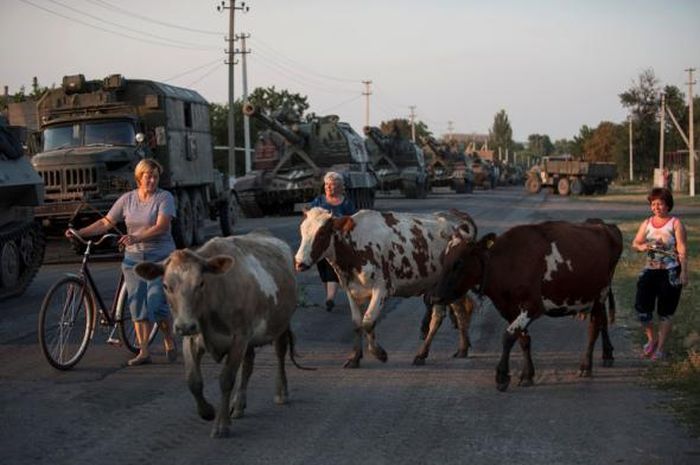 Во что превратился город-миллионник Донецк (17 фото)