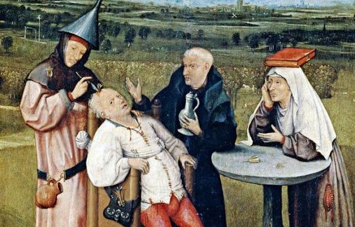 Беспощадная средневековая медицина (16 фото)