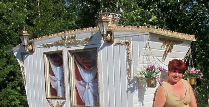 "Королевский туалет" на дачном участке своими руками (30 фото)