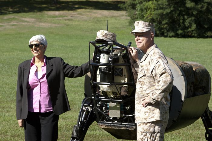 LS3: американский военный робот-помощник (26 фото)