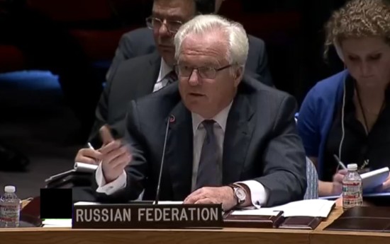 Представитель Украины при ООН не ответил на вопросы Виталия Чуркина