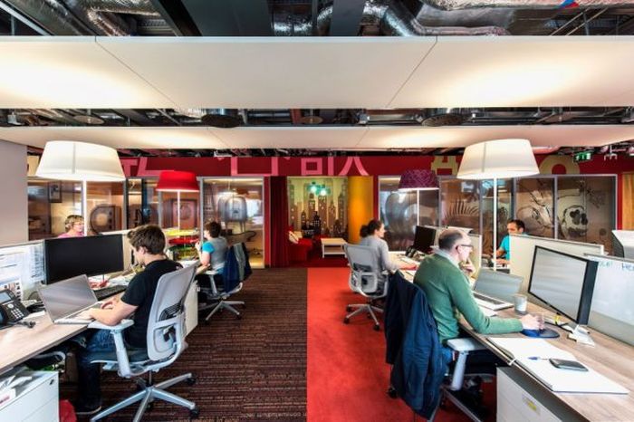Креативный офис компании Google в Дублине (75 фото)
