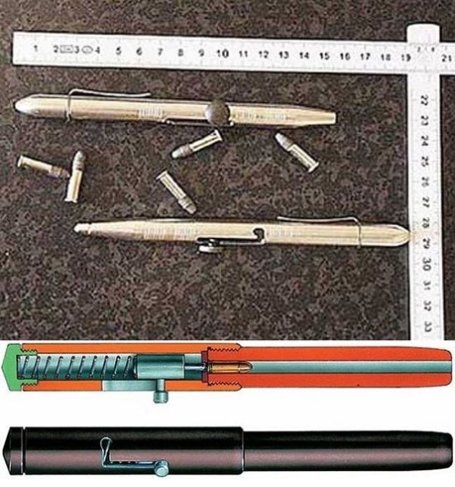 Самодельное оружие преступного мира (13 фото)