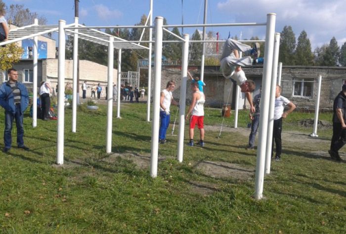 Спортивная площадка для молодежи своими руками (100 фото)