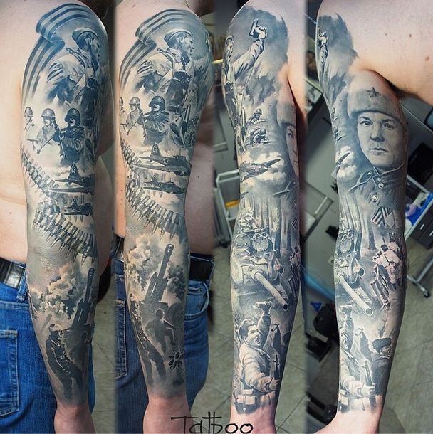 Удивительно реалистичные татуировки Валентины Рябовой (30 фото)
