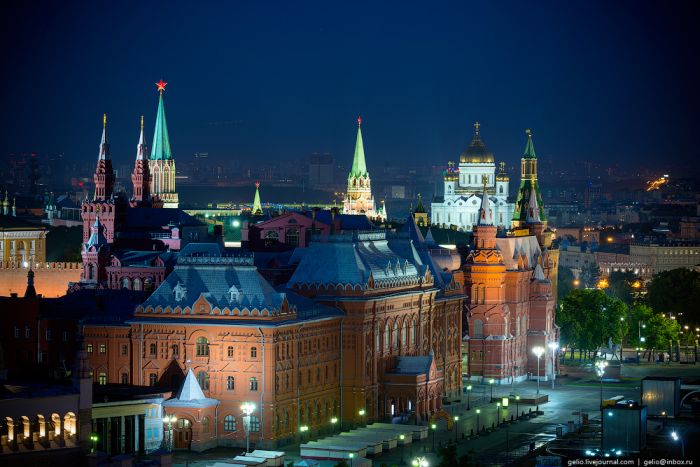 Свежие фото из цикла «Москва с высоты» (66 фото)