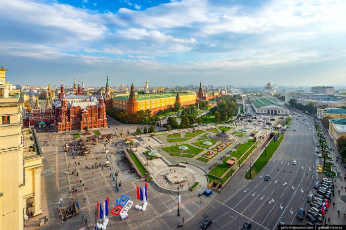 Свежие фото из цикла «Москва с высоты» (66 фото)