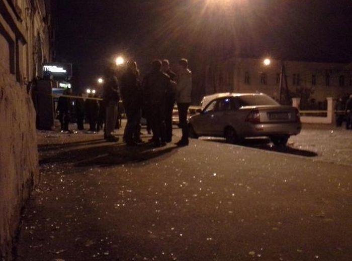 В Харькове взорвали клуб «Стена» (17 фото)