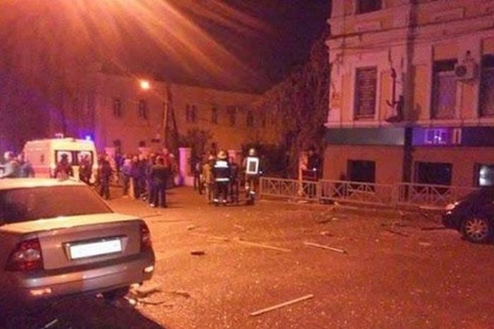 В Харькове взорвали клуб «Стена» (17 фото)