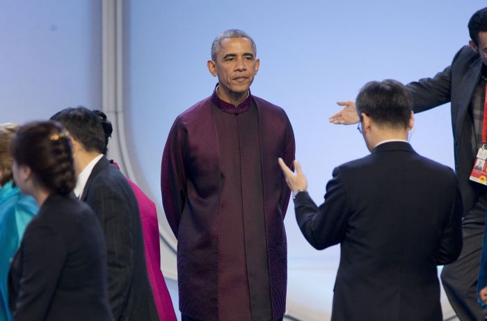 Китайский интернет насмехается над Бараком Обамой (5 фото)