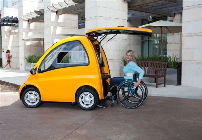 Kenguru - уникальный автомобиль для инвалидов-колясочников (12 фото)